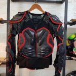 شولدر موتور سواری طرح اسکایکو - مشکی قرمز