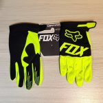 دستکش موتور سواری کراسی فاکس کد B52 فسفری