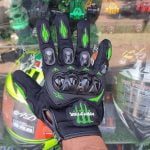 دستکش موتورسواری ضرب گیر دار مانستر