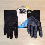 دستکش موتورسواری کراسی 100% مشکی طوسی