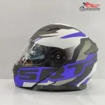 کلاه کاسکت فک متحرک راپیدو rapido کد 950 - آبی srt