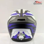 کلاه کاسکت فک متحرک راپیدو rapido کد 950 - آبی srt - تصویر 3