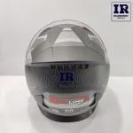 کلاه کاسکت بدون فک ردلاین کد 946 بلوتوث دار BT8 مشکی مات و طوسی