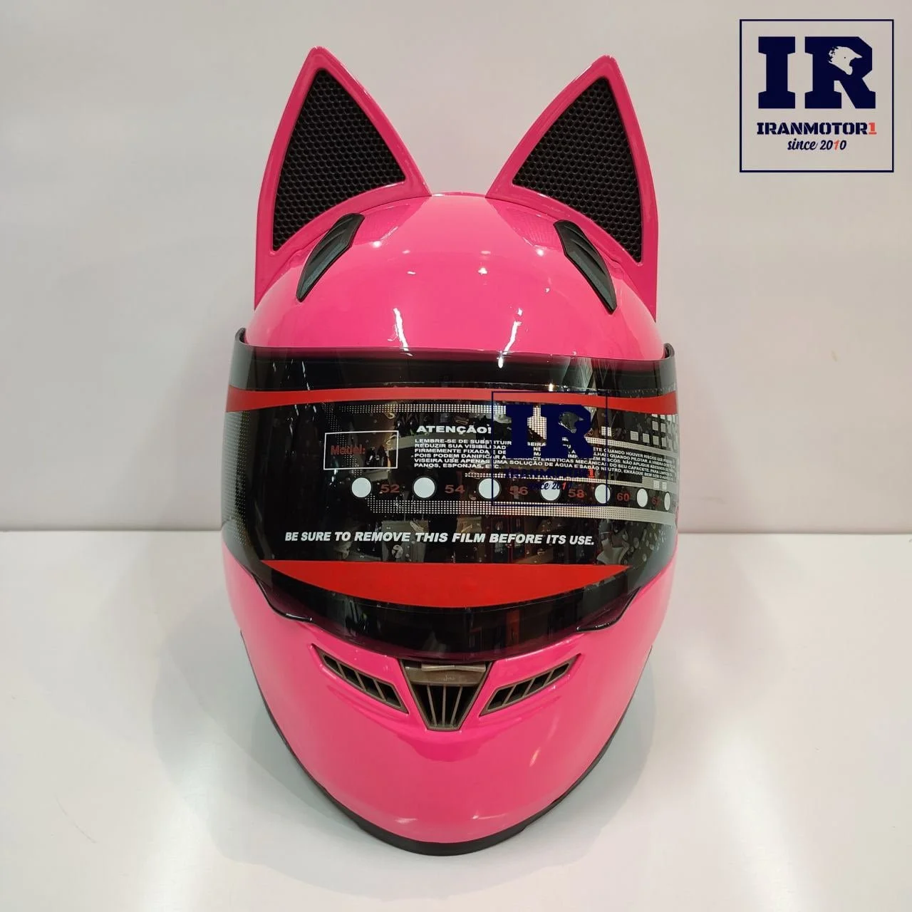 کلاه کاسکت خرگوشی دخترانه NITRINOS نیترینوس - صورتی - تصویر 4