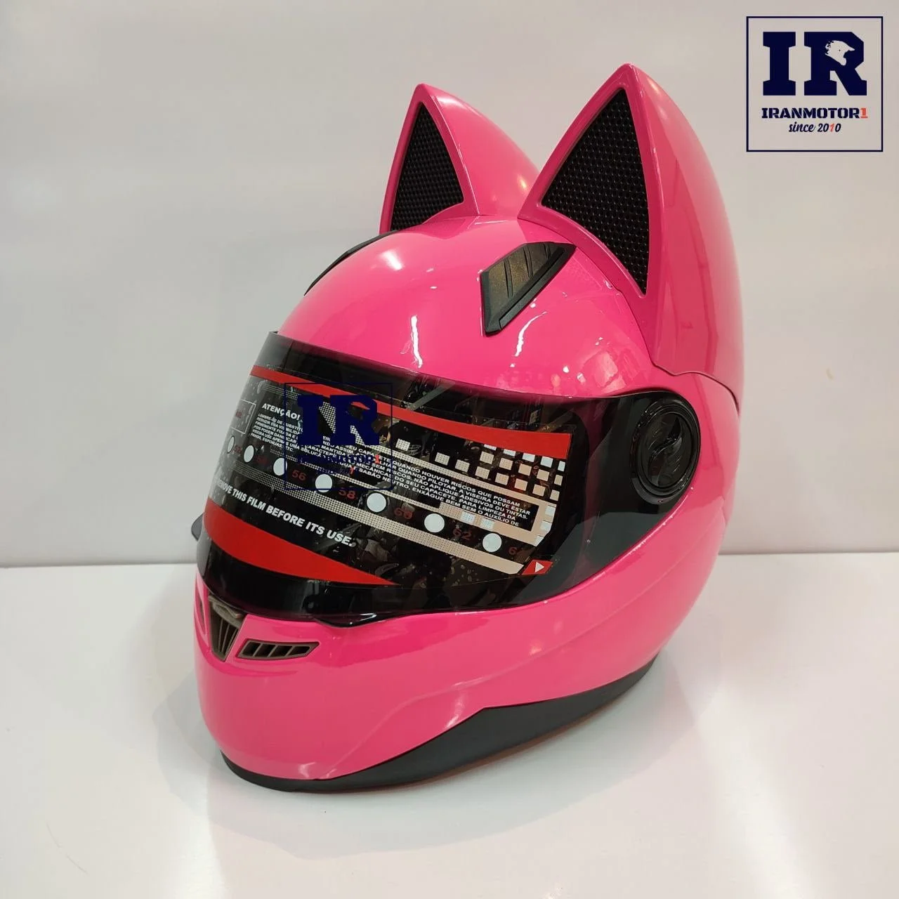 کلاه کاسکت خرگوشی دخترانه NITRINOS نیترینوس - صورتی - تصویر 3