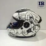 کلاه کاسکت فک متحرک راپیدو rapido کد 950 - فانتزی