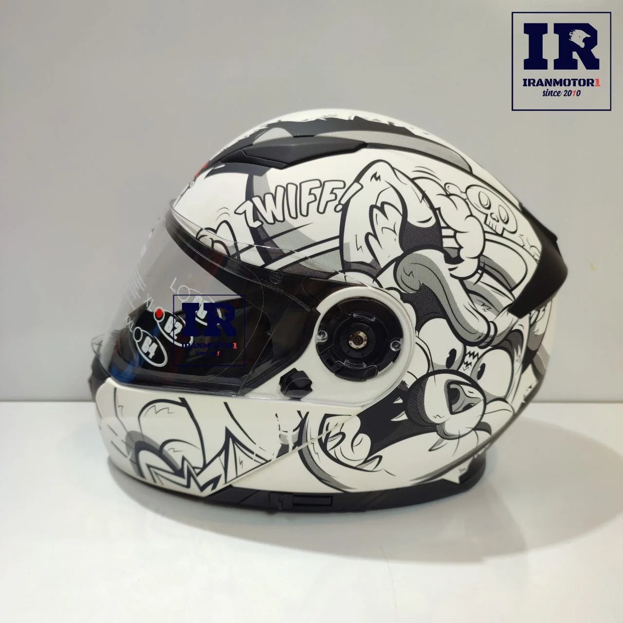 کلاه کاسکت فک متحرک راپیدو rapido کد 950 - فانتزی - تصویر 1