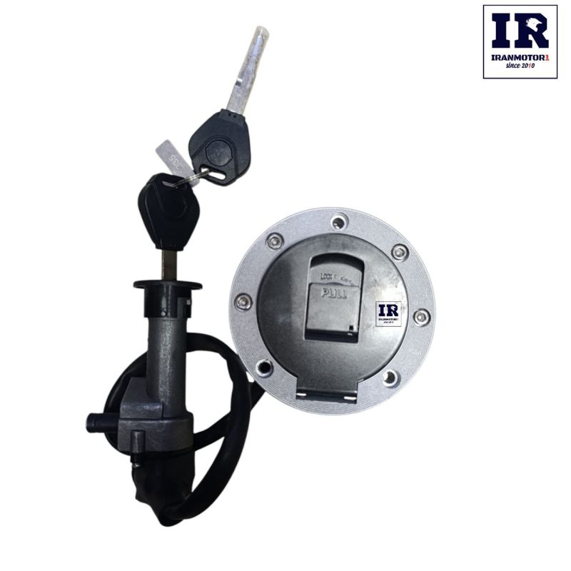 ست سوئیچ و درب باک موتور سیکلت NA180 - تصویر 1