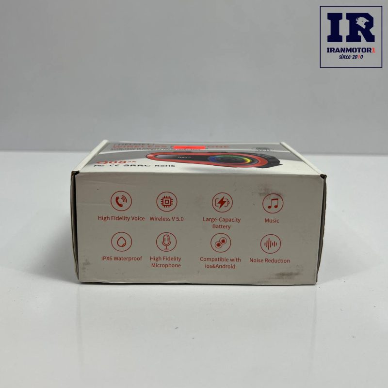 بلوتوث کلاه کاسکت Q08-2X - تصویر 2