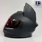 کلاه کاسکت خرگوشی ibk مشکی مات