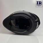 کلاه کاسکت خرگوشی ibk مشکی طلایی براق - تصویر 5