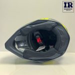 کلاه کاسکت کراسی Tekno تکنو مشکی فسفری براق - تصویر 5