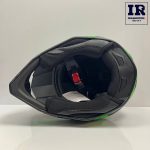 کلاه کاسکت کراسی Tekno تکنو مشکی سبز مات - تصویر 5