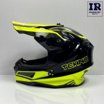 کلاه کاسکت کراسی Tekno تکنو  فسفری براق