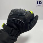 دستکش موتور سواری زمستانی moto wolf مشکی فسفری - تصویر 3