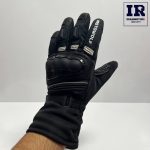 دستکش موتور سواری زمستانی moto wolf مشکی سفید