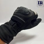 دستکش موتور سواری زمستانی moto wolf مشکی سفید - تصویر 3