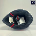 کلاه کاسکت کراسی راپیدو Rapido مشکی قرمز - تصویر 4