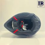 کلاه کاسکت کراسی راپیدو Rapido مشکی مات - تصویر 5