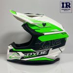 کلاه کاسکت کراسی راپیدو Rapido مشکی سبز