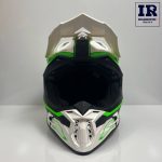 کلاه کاسکت کراسی راپیدو Rapido مشکی سبز - تصویر 2