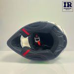 کلاه کاسکت کراسی راپیدو Rapido مشکی سبز - تصویر 5