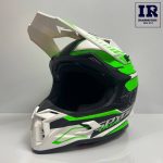 کلاه کاسکت کراسی راپیدو Rapido مشکی سبز - تصویر 6