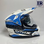 کلاه کاسکت اندرویی راپیدو rapido مشکی آبی - تصویر 3