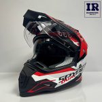 کلاه کاسکت اندرویی راپیدو rapido مشکی قرمز - تصویر 6