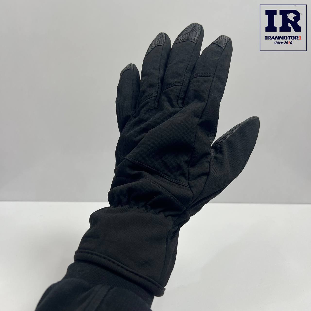 image_1766260483640 دستکش زمستانی برزنتی موتور سواری مشکی - تصویر 1