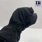 دستکش برزنتی زمستانی موتور سواری کش دار مشکی - تصویر 3