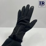 دستکش زمستانی برزنتی زیپی مشکی