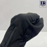 دستکش زمستانی برزنتی زیپی مشکی - تصویر 4