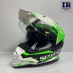 کلاه کاسکت اندرویی راپیدو rapido مشکی سبز - تصویر 6