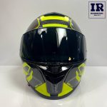 کلاه کاسکت فک ثابت کربن RAPIDO CR - مشکی فسفری - تصویر 2