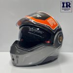 کلاه کاسکت فول متحرک بیون beon B709 - سیلور - تصویر 2