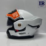 کلاه کاسکت فول متحرک بیون beon B709 - سفید