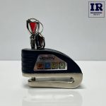 قفل دیسک آژیر دار موتور سیکلت ویژن Veison مشکی کد DX19