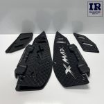 کف پایی فلزی موتور سیکلت Xmax مشکی