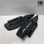 کف پایی فلزی موتور سیکلت Xmax مشکی - تصویر 2