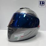 کلاه کاسکت فک متحرک فابریک Fabric طوسی براق - تصویر 2