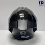 کلاه کاسکت فک متحرک فابریک Fabric مشکی براق - تصویر 3