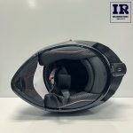 کلاه کاسکت فک متحرک فابریک Fabric مشکی براق - تصویر 4