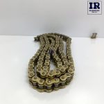 زنجیر موتور سیکلت طلایی برند یونیبر UNIBEAR 428 .132 - تصویر 2