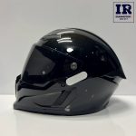 کلاه کاسکت فک ثابت ویگووی V کد K666 مشکی براق