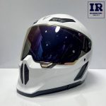 کلاه کاسکت فک ثابت ویگووی V کد K666 سفید - تصویر 2