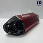 اگزوز قهرمانی آکروپویچ سر کربن دهن کج قرمز Akrapovic - تصویر 4
