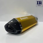 اگزوز قهرمانی آکروپویچ سر کربن دهن کج طلایی Akrapovic - تصویر 4