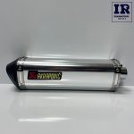 اگزوز قهرمانی آکروپویچ دهن کج سه ضلعی استیل Akrapovic - تصویر 3