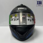 کلاه کاسکت فک متحرک Rng ار ان جی مشکی آبی - تصویر 7